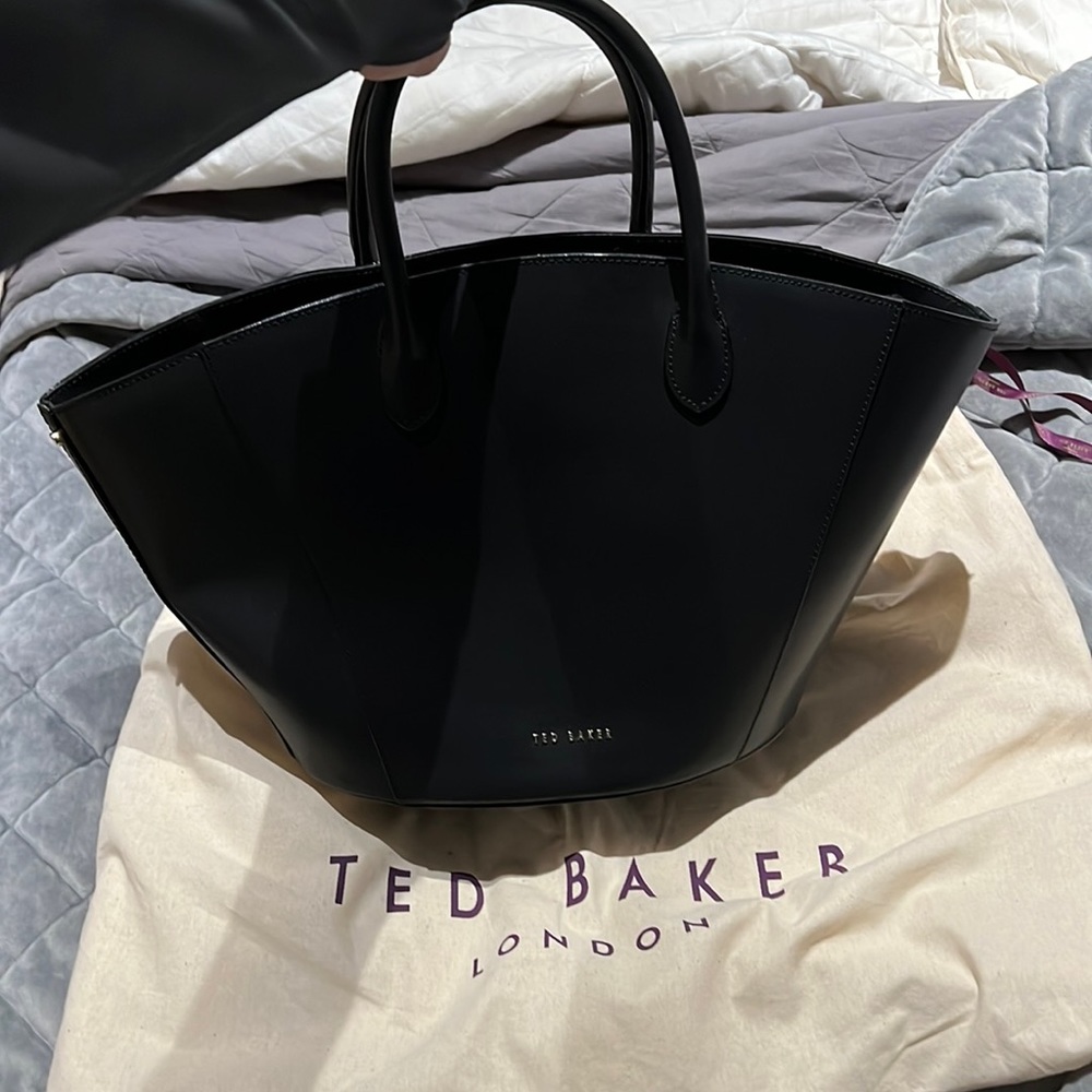 Ted Baker London real leather handle bag